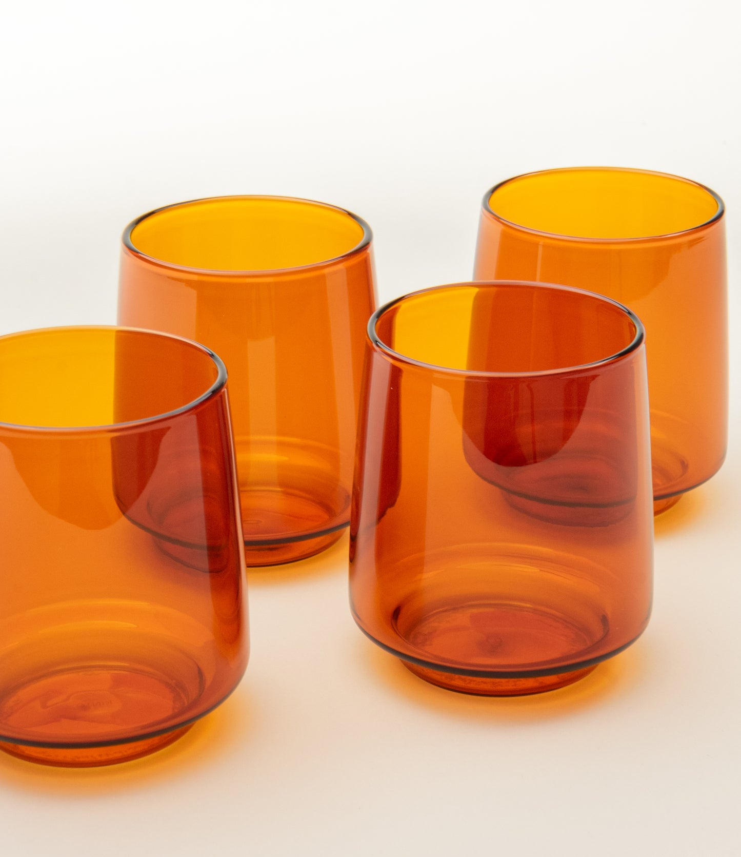 Sepia Tumbler is a glass item from the japanese brand Kinto. The product was made to hold your favorite beverages up to 370 ml. The item has the nostalgic amber color.